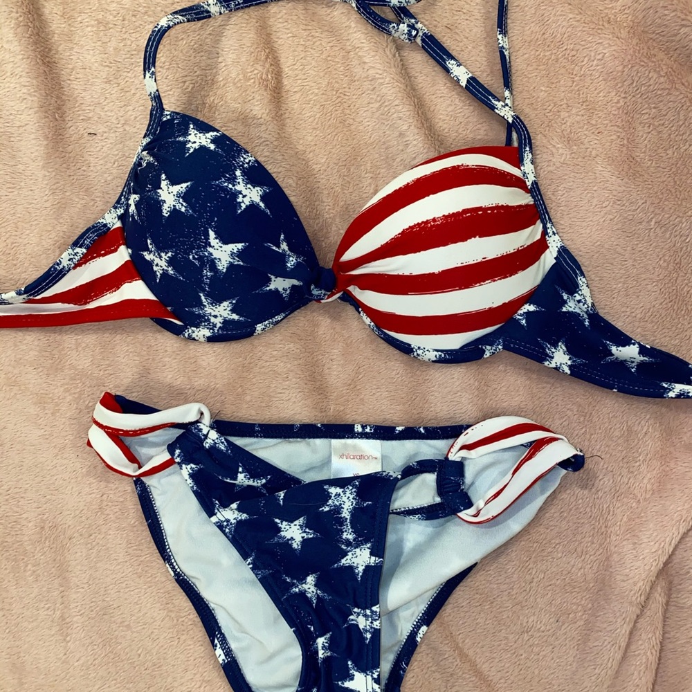 TARGET FOURTH OF JULY PUSH UP BIKINI